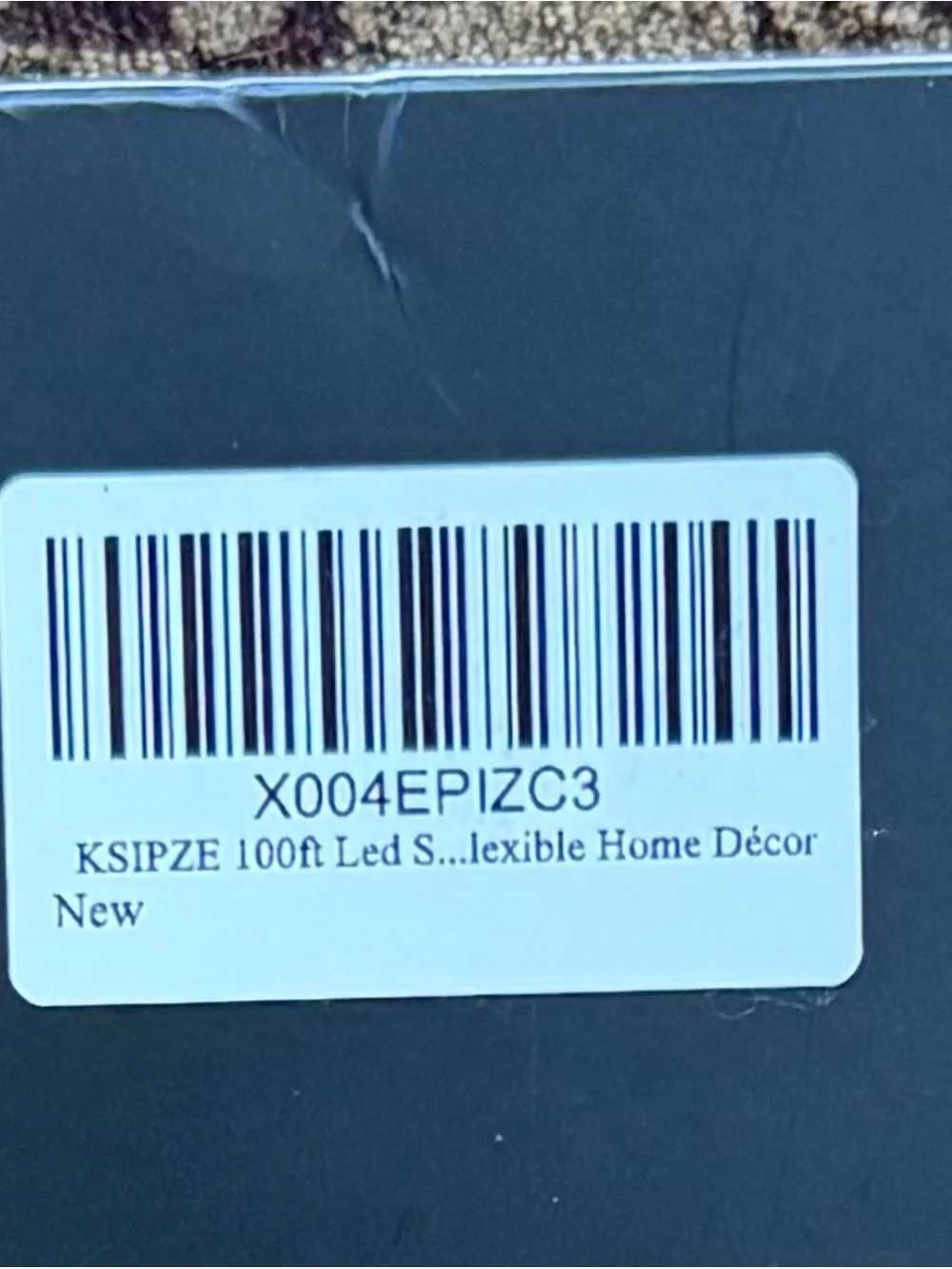 KSIPZE RGB LED Strip Light package